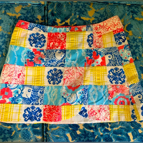 Lilly Pulitzer Patchwork Skort - Picture 2 of 4